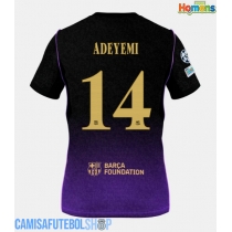 Camisa de time de futebol Barcelona Karim Adeyemi #14 Replicas 2º Equipamento 2026-27 Manga Curta